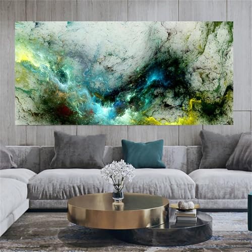 Xinyuer Diamond Painting Erwachsene Groß XXL Abstrakte Kunst, Diamant Painting Bilder Erwachsene, Vollbohrer Diamant Malerei DIY Diamond Painting Set für Haus Dekoration Square Drill 100x200cm von Xinyuer