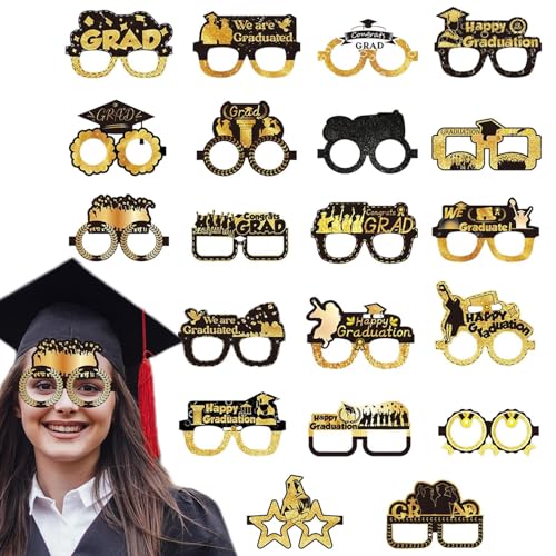 Xistuoz 2025 Abschlussbrille, Foto-Requisiten der Klasse 2025, lustige Papierbrille für Kinder und Mädchen, Party-Dekorationen für Zuhause, Klassenzimmer, Schule Xistuoz 2025 Abschlussbrille, Foto-Requisiten der Klasse 2025, lustige Papierbrille für Kinder und Mädchen, Party-Dekorationen für Zuhause, Klassenzimmer, Schule von Xistuoz