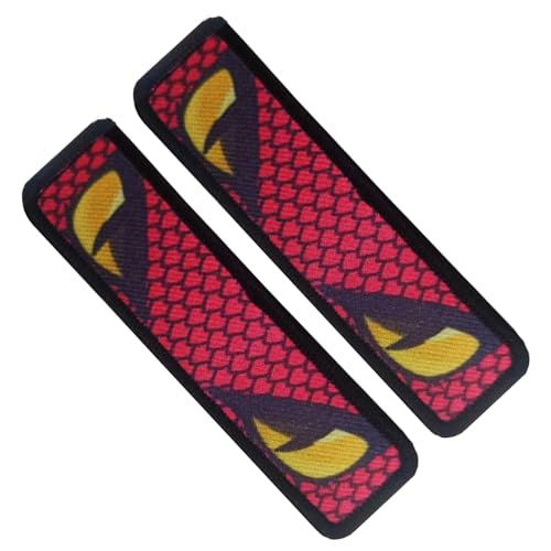 Xistuoz Aufnäher für Kleidung, Schlangenaugen-Applikationen für Kleidung, dekoratives selbstklebendes Jackenabzeichen, Set mit 2 reflektierenden Applikationen für Taschen, Hüte Xistuoz Aufnäher für Kleidung, Schlangenaugen-Applikationen für Kleidung, dekoratives selbstklebendes Jackenabzeichen, Set mit 2 reflektierenden Applikationen für Taschen, Hüte von Xistuoz