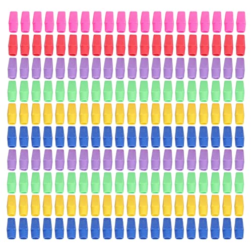 Xolsurg Pencil Top Eraser 200pcs Wedge Design Stationery für Bürokinder von Xolsurg