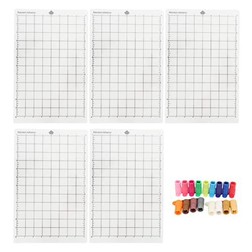 Xolsurg Schneidematten-Stiftadapter-Set, 5-teilig, rutschfeste selbstklebende Schneidematte mit 17-teiligem Ersatzmarker-Adapter-Set Xolsurg Schneidematten-Stiftadapter-Set, 5-teilig, rutschfeste selbstklebende Schneidematte mit 17-teiligem Ersatzmarker-Adapter-Set von Xolsurg