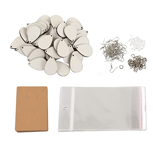 Xolsurg Sublimations-Ohrringrohlings-Set, 250 Stück, Wassertropfen, Ohrring-Anhänger, Ohrhaken, Karton, Thermotransfer-Ohrring-Set Xolsurg Sublimations-Ohrringrohlings-Set, 250 Stück, Wassertropfen, Ohrring-Anhänger, Ohrhaken, Karton, Thermotransfer-Ohrring-Set von Xolsurg
