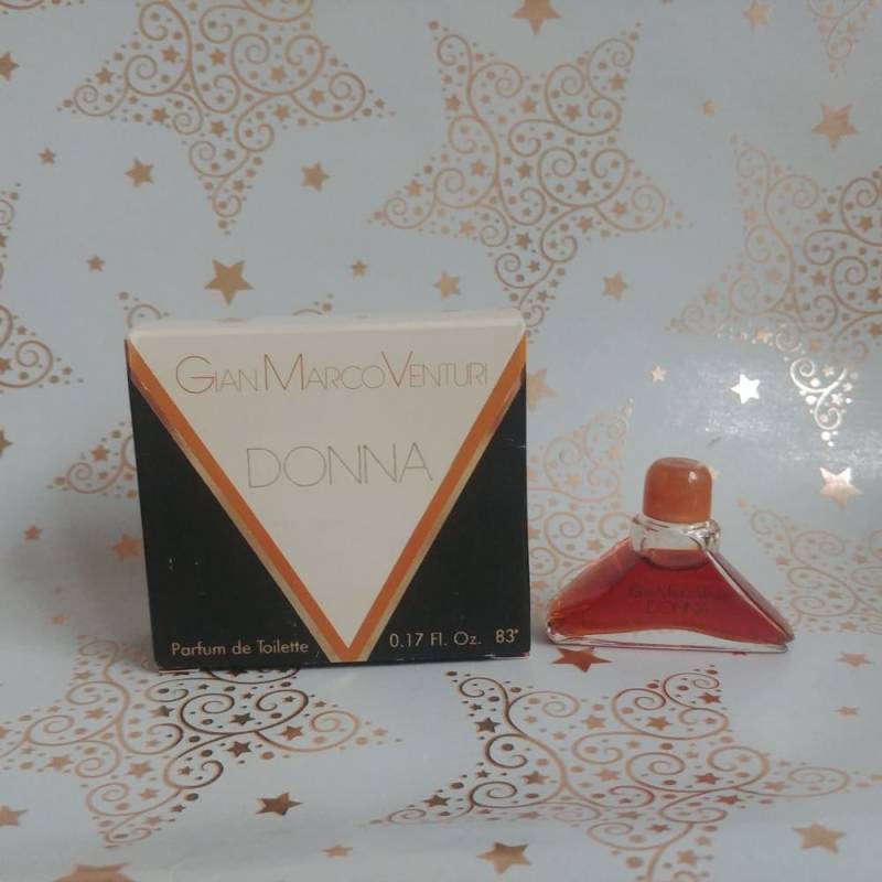 Miniatur Donna Venturi Von Gian Marco Venturi, 5 Ml Parfum De Toilette, Mit Box 1999 von Xoxiane