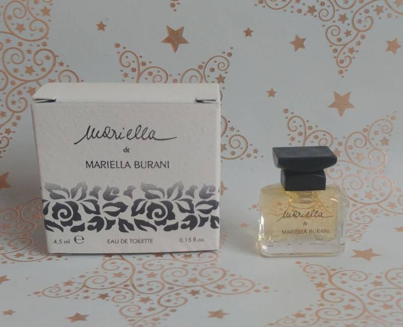 Miniatur Mariella Von Burani, 4, 5 Ml Eau De Toilette, Mit Box 1996 von Xoxiane