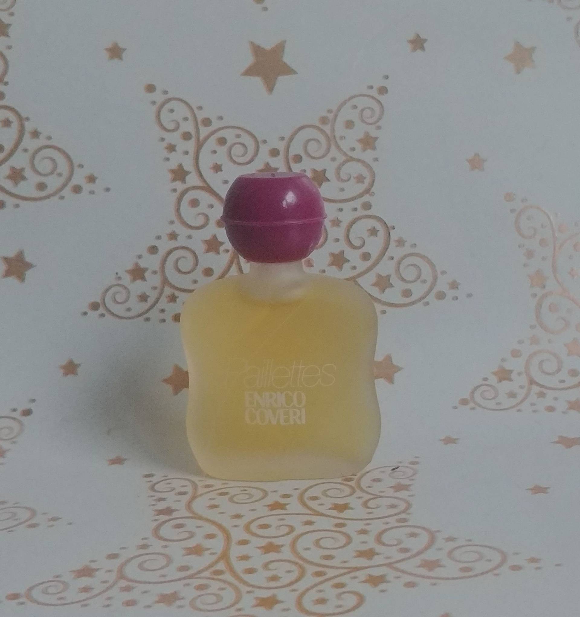 Miniatur Paillettes Von Enrico Coveri, 6 Ml Eau De Toilette 1982 von Xoxiane