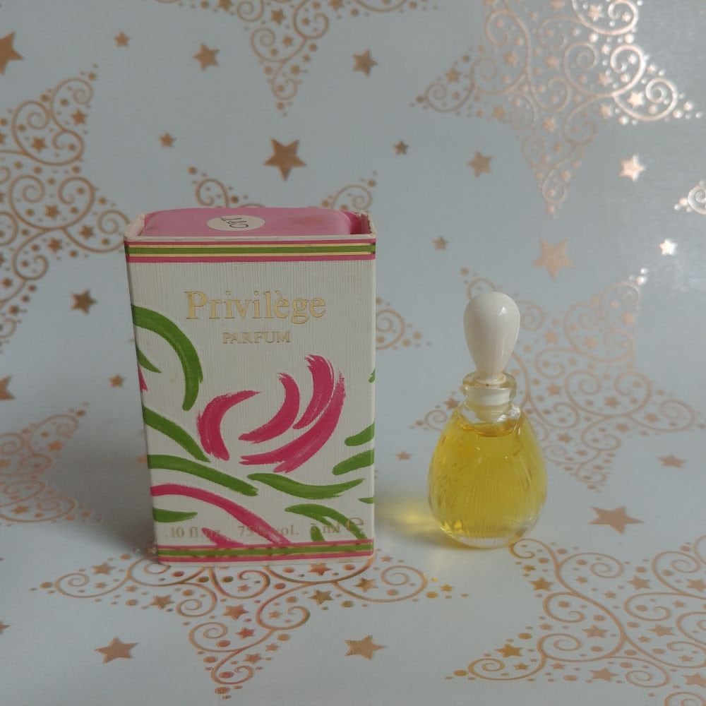 Miniatur Privilege Von Parfums Privilège, Reines Parfum, 3 Ml 1986 von Xoxiane