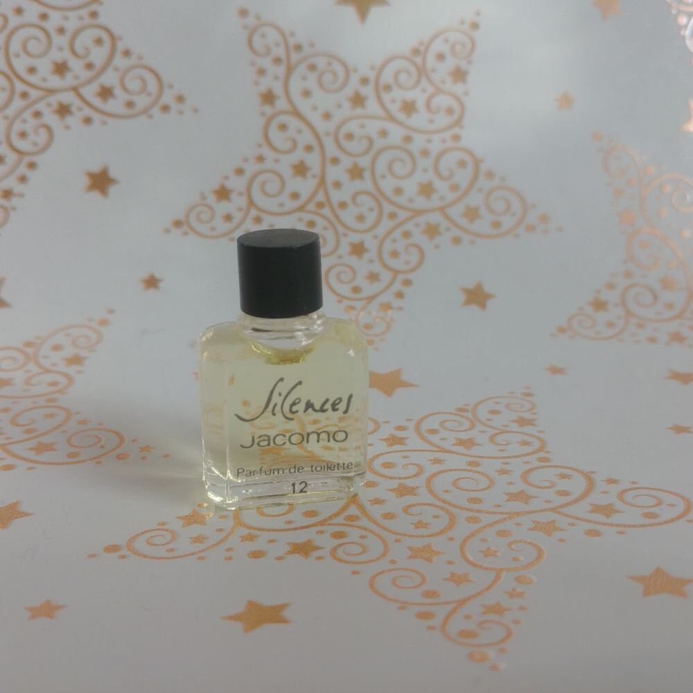 Miniatur Silences Von Jacomo, 2, 5 Ml Parfum De Toilette 1978 von Xoxiane