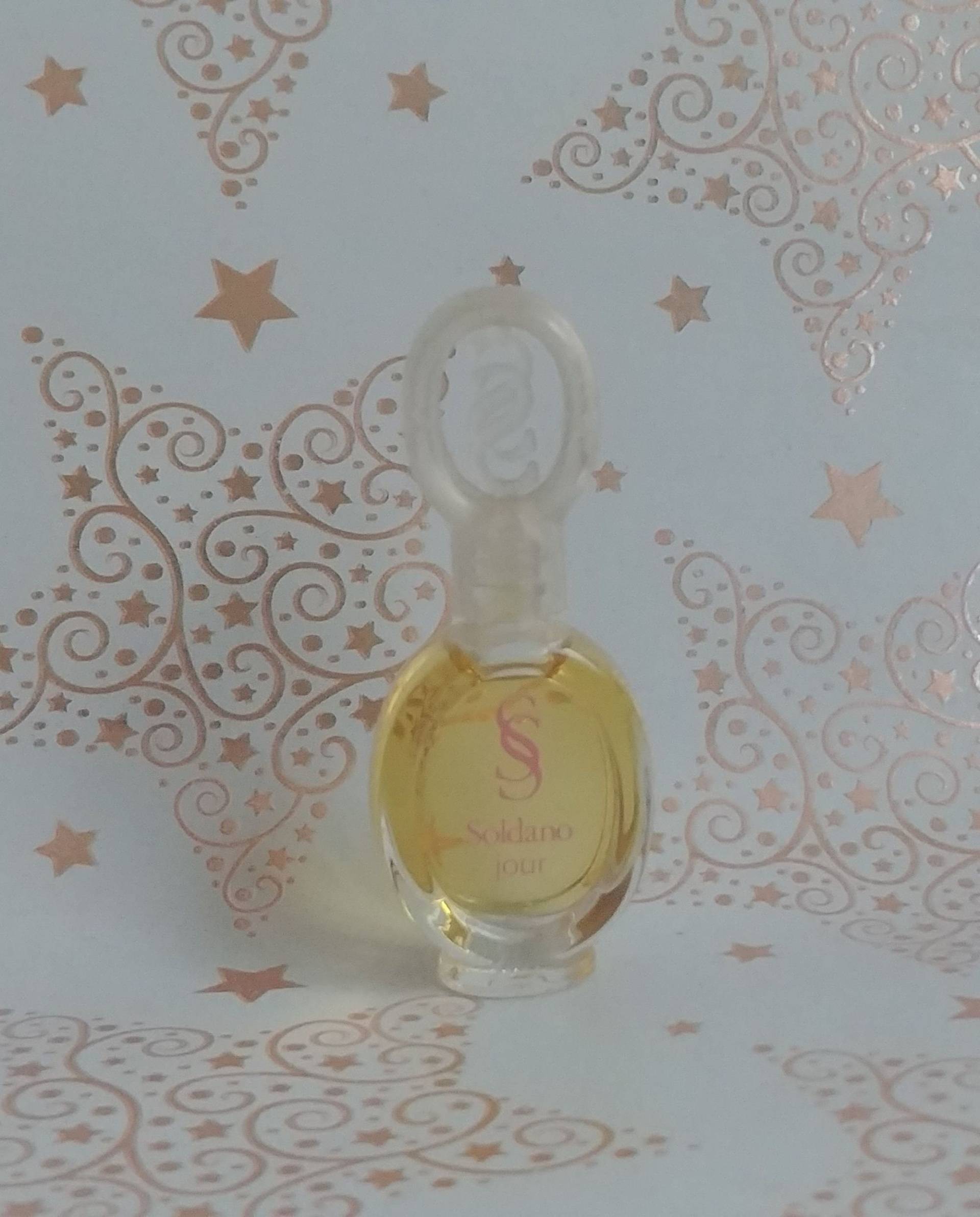 Miniatur Soldano Jour Von Sergio Soldano, 5 Ml Eau De Toilette 1987 von Xoxiane