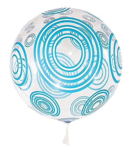 "Express Yourself" Aufblasbarer Ballon für Vortex Blue Swirly Ballon - Blue Vortex Swirly Ballon für Sie von Xpress Yourself