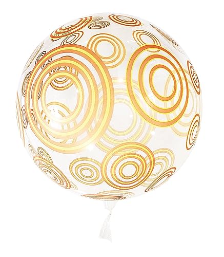 "Express Yourself" Aufblasbarer Ballon für Vortex Gold Swirly Ballon - Gold Vortex Swirly Ballon für Sie von Xpress Yourself