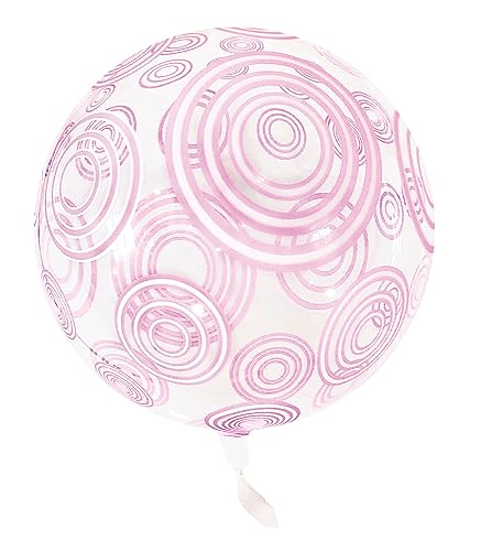 "Express Yourself" Aufblasbarer Ballon für Vortex Pink Swirly Ballon - Pink Vortex Swirly Ballon für Sie von Xpress Yourself