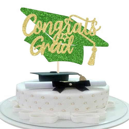 Xsstarmi Tortenaufsatz mit Aufschrift "Congrats Grade", Stern-Abschluss-Kappe, Glitzer-Diplom Done Class of 2025, Kuchenpicker für Abschlussball 2025, Abschlussfeier, Party, Kuchendekorationen Xsstarmi Tortenaufsatz mit Aufschrift "Congrats Grade", Stern-Abschluss-Kappe, Glitzer-Diplom Done Class of 2025, Kuchenpicker für Abschlussball 2025, Abschlussfeier, Party, Kuchendekorationen von Xsstarmi