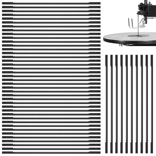 Xtahdge 45 Stück 5-Dekupiersägeblätter mit Stiftende, 18TPI Dekupiersägeblätter mit Stiftende Als für 3921/3922 SK5, für, Kunststoff von Xtahdge