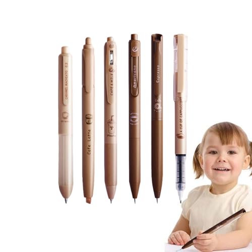 Xtauaguh Schwarzes Gelstift-Set,Gel-Kugelschreiber-Set | Schnell trocknendes Schreibwarenzubehör für Klassenzimmer, Büros, Schulen und Zuhause von Xtauaguh