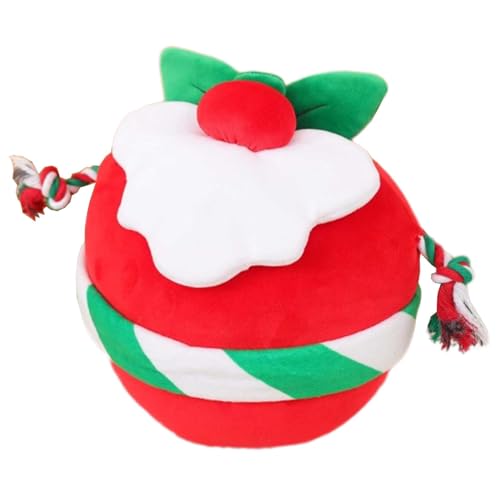 Xtauaguh Weihnachtskuscheltiere,Weihnachtskuscheltier,Weihnachtskuscheltiere für Kinder - Lustige Partygeschenke, süßes rustikales gesichtsloses Plüschtier, Weihnachtsmann, Obst, Zuckerstange, von Xtauaguh