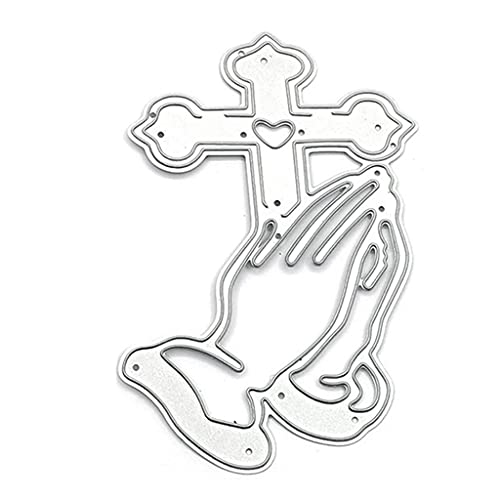 Metall-Stanzform für Kreuz, dekorative Oster-Stanzformen, Vorlage, Scrapbooking-Zubehör von Xuancai