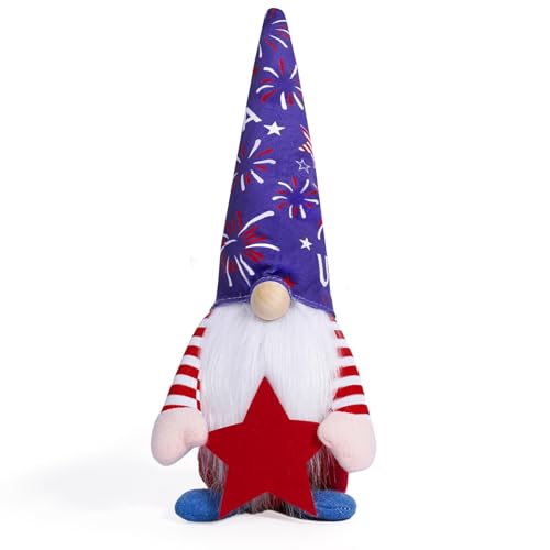 Xuancai Creative Decors Practical Independence Day Gnomes Plushs Nordic Dwarfs Festival Home Accent Party Decorations von Xuancai