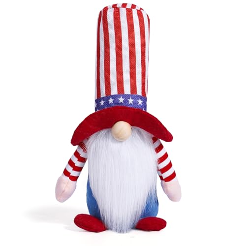 Xuancai Creative Decors Practical Independence Day Gnomes Plushs Nordic Dwarfs Festival Home Accent Party Decorations von Xuancai