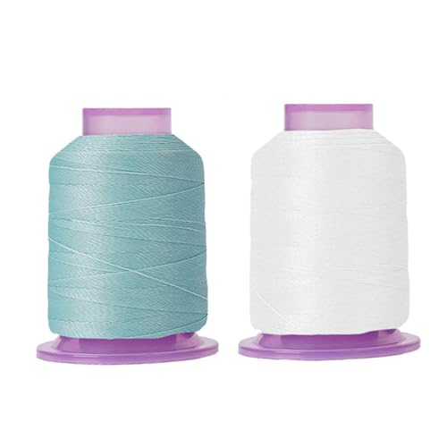 2 Spulen Farbwechsel-Garn, Polyester-Nähgarn für Nähmaschine, Handnähen, Stickerei, 450 m pro Spule 2 Spulen Farbwechsel-Garn, Polyester-Nähgarn für Nähmaschine, Handnähen, Stickerei, 450 m pro Spule von Xuanxi