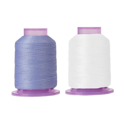 2 Spulen Farbwechsel-Garn, Polyester-Nähgarn für Nähmaschine, Handnähen, Stickerei, 450 m pro Spule 2 Spulen Farbwechsel-Garn, Polyester-Nähgarn für Nähmaschine, Handnähen, Stickerei, 450 m pro Spule von Xuanxi