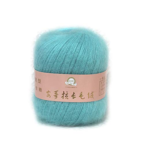 Xuniu Soft Mohair Cashmere Strickwolle Garn, DIY Schal Schal häkeln Thread Supplies von Xuniu