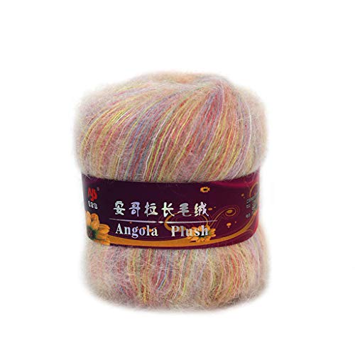 Xuniu Soft Mohair Cashmere Strickwolle Garn, DIY Schal Schal häkeln Thread Supplies von Xuniu