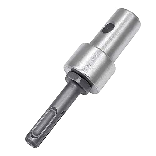 Rundschaft 2 Schlitze Bohrer Adapter Stecker für Erdkopf Verbinder Hammer Bohrkrone Mutter Kopf von Xzmzbxzb