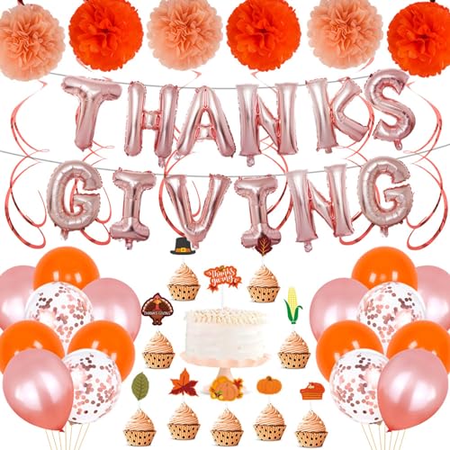 Saisonales Dekorationsset, eleganter orange-brauner Latexballon für Thanksgiving, Babyparty, Geburtstagsparty, Ornamente, Babyparty, Geburtstagsdekoration von Xzmzbxzb