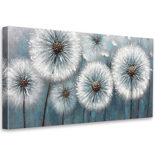 YALKIN Großes Malen nach Zahlen für Erwachsene,40x90 cm, Pusteblumen-Design, einfaches Selbermachen, Acryl, Malen nach Zahlen, für Kinder, Anfänger, Malerei ohne gerahmte Kunst für Heimdekoration von YALKIN