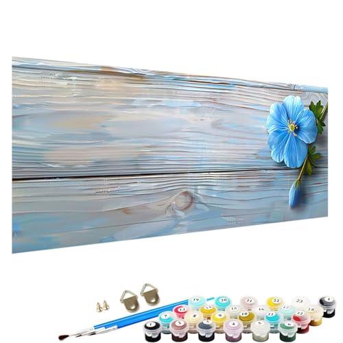 Malen Nach Zahlen Erwachsene-Malen Nach Zahlen Blume, DIY Acrylfarbe Malen Nach Zahlen Erwachsene Set Als Heimdekoration 30x60cm Malen Nach Zahlen Schipper Pflanze U-2y von YALNSENN