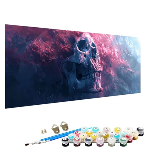 Malen Nach Zahlen Erwachsene Skeleton Malen Nach Zahlen Kinder Malen Nach Zahlen Malen Nach Zahlen ab 9 Jahre MäDchen Malen Nach Zahlen Erwachsene Kits AnfäNger Als Geschenk abstrakt 100x200cm 9-50 von YALNSENN