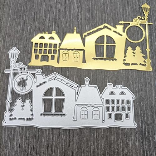 Kartenherstellungswerkzeuge, Metall-Stanzformen, 12,5 x 7,8 cm, Weihnachtsbaum-Motiv, Schablonen für Scrapbooking, Karten, Papierdekoration von YANCHIPANGHE