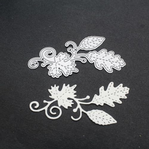 Kartenherstellungswerkzeuge, Metall-Stanzformen, 7,3 x 3,3 cm, Blätter, Metall-Stanzformen für Scrapbooking, Papierkarten, Prägung, Handwerk von YANCHIPANGHE