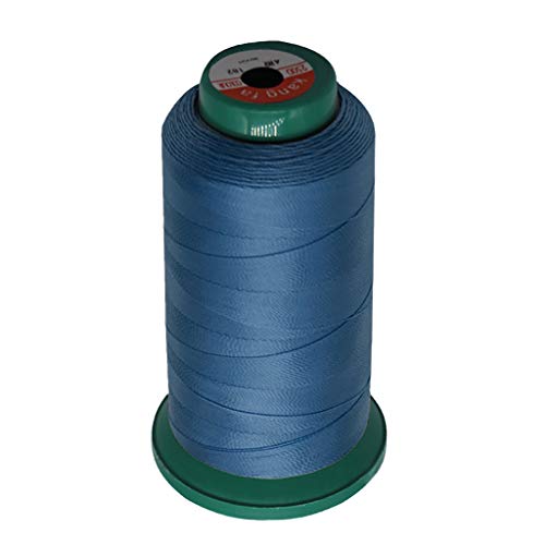 YANFJHV Haushalts-Polyester-Nähgarn 210D/3 Hochfeste Linie 1190 Yards Lendenwirbelstütze Für Ergonomischen Bürostuhl (Blue, One Size) von YANFJHV