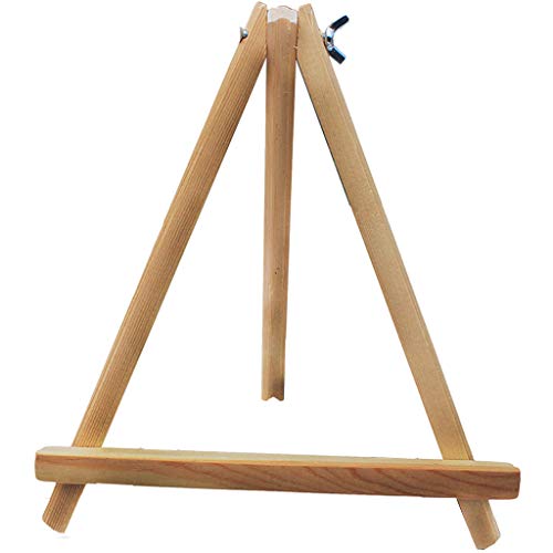 YANFJHV Staffelei Holz Ständer Gemälde Tisch Display Rahmen Stativ Ölhalter Künstler Büro & Schreibwaren Osterbasteln Für Erwachsene (White, One Size) von YANFJHV