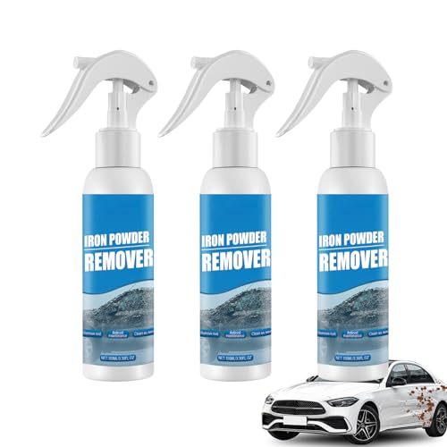 YANINEE 3 Stück Rostentferner Auto Spray, Rust Remover, Rostlöser Extrem für Auto Rost Entfernen Wartung Restaurierung von YANINEE