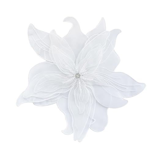 Auffällige Blumen-Applikation für Abendrock, Kleidung, Kleider, Dekorationen, Aufnäher, Zubehör Auffällige Blumen-Applikation für Abendrock, Kleidung, Kleider, Dekorationen, Aufnäher, Zubehör von YAOGUI
