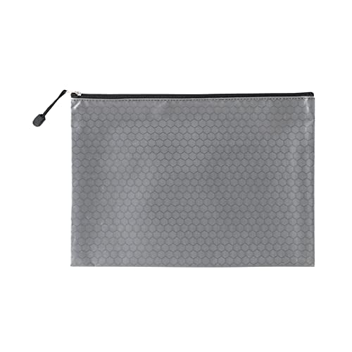 Dokumententasche A4 A5 B5 B6 B8,10 Stücke Datei Taschen mit Reißverschluss,Mesh Kunststoff Zipper Beutel Reißverschlusstasche für Bürobedarf,Dokumente,Quittung,Papier,Schreibwaren,Kosmetik Farbe K B8 von YAOTT