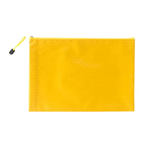 Dokumententasche A4 A5 B5 B6 B8,10 Stücke Datei Taschen mit Reißverschluss,Mesh Kunststoff Zipper Beutel Reißverschlusstasche für Bürobedarf,Dokumente,Quittung,Papier,Schreibwaren,Kosmetik Farbe D B6 von YAOTT