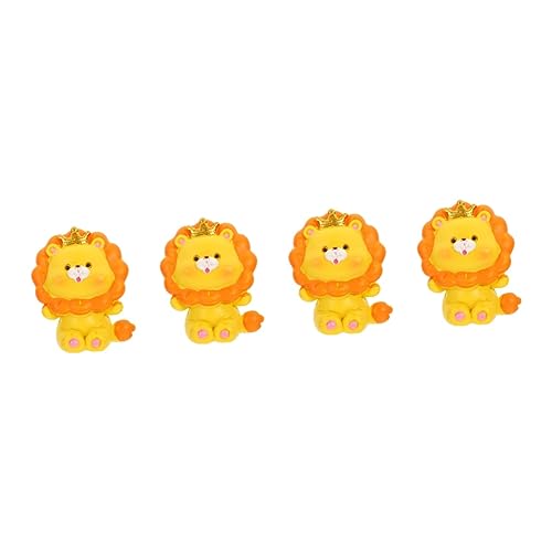 4 Stück Kawaii Tier Cake Dekoration Mini Tier Statue aus Harz für Kuchen Garten Cartoon Deko für Kindergeburtstage 4 Stück Kawaii Tier Cake Dekoration Mini Tier Statue aus Harz für Kuchen Garten Cartoon Deko für Kindergeburtstage von YARNOW