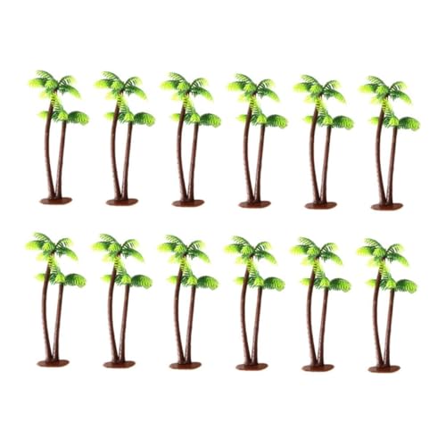 YARNOW 12 Stück Miniatur Kokosnussbaum Torten Dekoration Realistische Cupcake Ornamente für Geburtstagskuchen und Landschaftsdeko Tropisches Flair für YARNOW 12 Stück Miniatur Kokosnussbaum Torten Dekoration Realistische Cupcake Ornamente für Geburtstagskuchen und Landschaftsdeko Tropisches Flair für von YARNOW