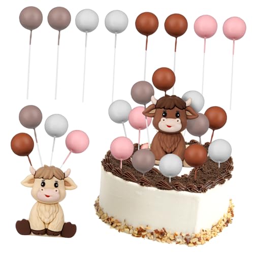 YARNOW 1satz Cow Cake Toppers Hochland Kühe Bunte Schaumkugeln Tortendeko Für Geburtstagsfeiern Hochzeiten Babypartys Sicher Leicht Und Einfach Zu Verwenden YARNOW 1satz Cow Cake Toppers Hochland Kühe Bunte Schaumkugeln Tortendeko Für Geburtstagsfeiern Hochzeiten Babypartys Sicher Leicht Und Einfach Zu Verwenden von YARNOW