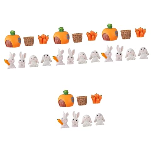 YARNOW 4 Sätze Miniatur Hase Figuren Set Teiliges Set aus Kunststoff für Diy Deko Cupcake Toppers Garten und Auto Dekoration Detailreiche und Realistische Tierornamente YARNOW 4 Sätze Miniatur Hase Figuren Set Teiliges Set aus Kunststoff für Diy Deko Cupcake Toppers Garten und Auto Dekoration Detailreiche und Realistische Tierornamente von YARNOW