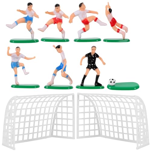 YARNOW 9 Stücke Fußball-Kuchenaufsätze Geburtstagskuchendekorationen Fußballfiguren Cupcake-Aufsätze Für Jungen Und Mädchen Sportthema-Party-Dekoration Lieferungen YARNOW 9 Stücke Fußball-Kuchenaufsätze Geburtstagskuchendekorationen Fußballfiguren Cupcake-Aufsätze Für Jungen Und Mädchen Sportthema-Party-Dekoration Lieferungen von YARNOW