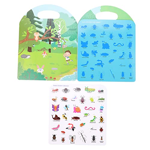 YARNOW Stickerbuch für Pädagogisches Aufkleberbuch mit Verschiedenen Themen Fördert Kreativität und Vorstellungskraft für Reisen und Ruhige Spiele für Unterhaltsame Lernerfahrung YARNOW Stickerbuch für Pädagogisches Aufkleberbuch mit Verschiedenen Themen Fördert Kreativität und Vorstellungskraft für Reisen und Ruhige Spiele für Unterhaltsame Lernerfahrung von YARNOW