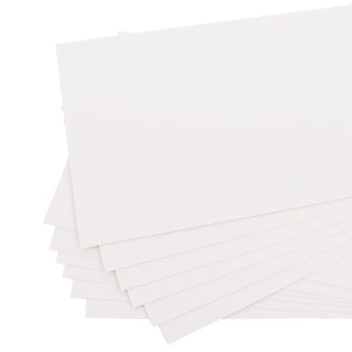 YAYODS 200 Blatt A4 weißer Karton, 250 g/m² weißer Karton für Drucker, weiße A4-Karte für Einladungen, Speisekarten, Hochzeit, DIY von YAYODS