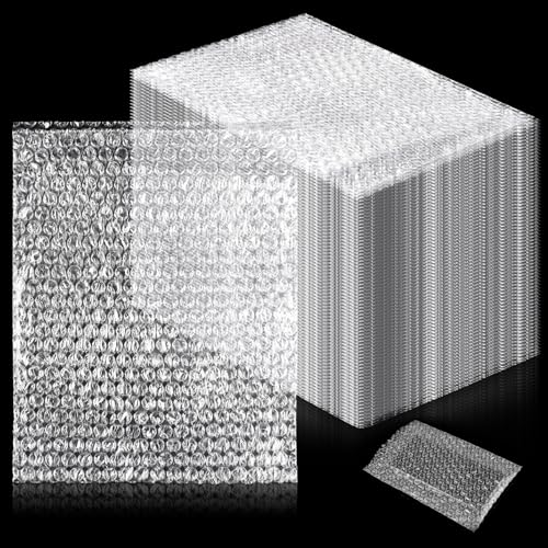 YAYODS 50 Stück Luftpolsterfolie Bubble Bags - 300 x 400 mm Verpackungsfolie Luftpolsterfolie - Luftpolsterbeutel 30 x 40cm - Bubble Wrap Luftpolster für Versand Verpackung, Stoßfeste Polsterung von YAYODS