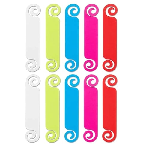 Drahtnummerierung Marker, Kabel-Etikett-Aufkleber, Netzwerke, PC-Kabel, Kabelbinder, Markierungsschilder(10 Piece Set) von YBAAKZIIR