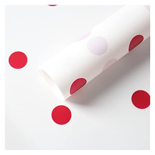 Geschenkpapier, Geschenkpapierrolle 20 Stück wasserdichte Blumen-Geschenkpapiere, runde Punkte, Druck, Geschenke, Geschenkpapier, Verpackung, Kraftpapier, 58 x 58 cm Rolle(N5) von YBAAKZIIR