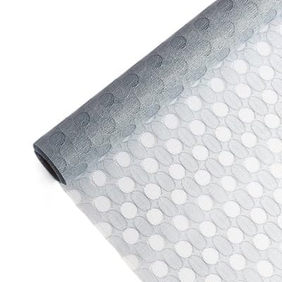 Geschenkpapier, Geschenkpapierrolle Blumenverpackungs-Netzpapier, rundes Kreisnetz, durchbrochenes Blumenpaket, Papierrolle, DIY-Blumenstrauß, Geschenkverpackung, Bastelnetz, Papierrolle(Grey) von YBAAKZIIR